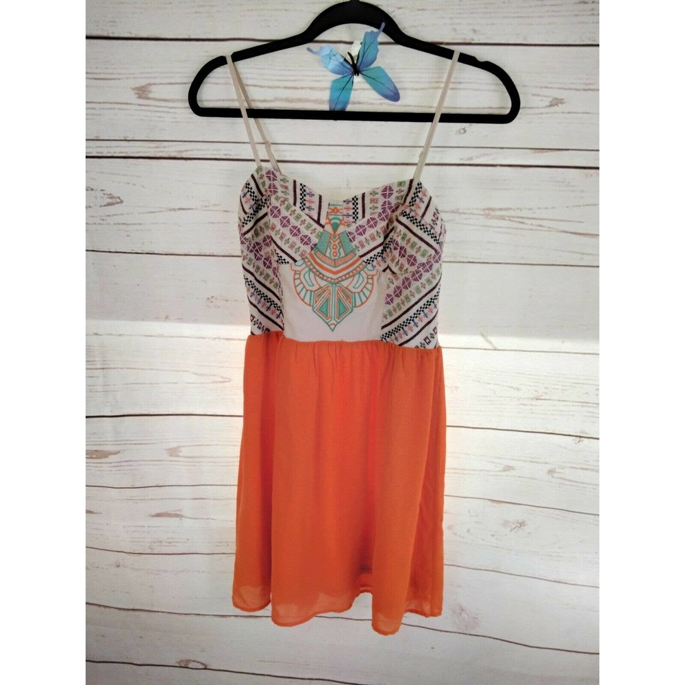 NWT Flying Tomato Embroidered Bodice Dress SZ M